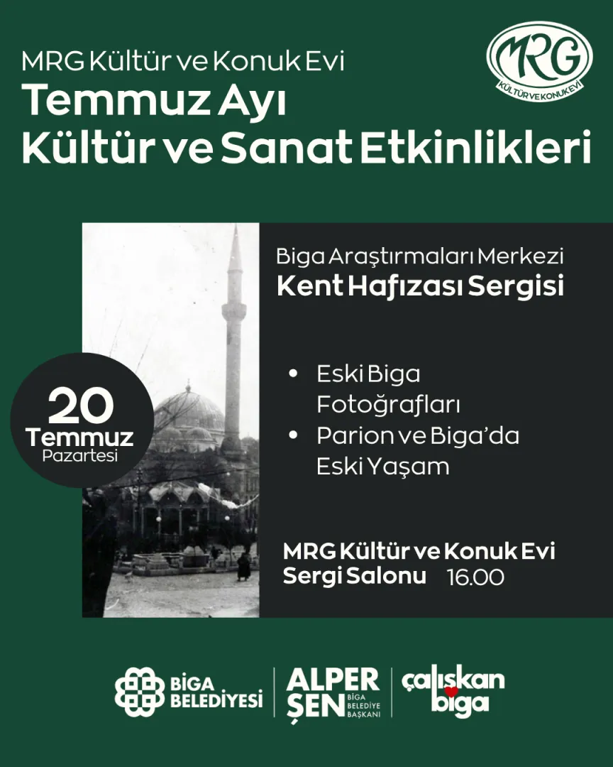 Biga Araştırmaları Merkezi: "Kent Hafızası" Sergisi