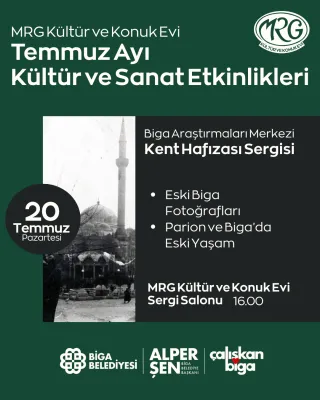 Biga Araştırmaları Merkezi: "Kent Hafızası" Sergisi