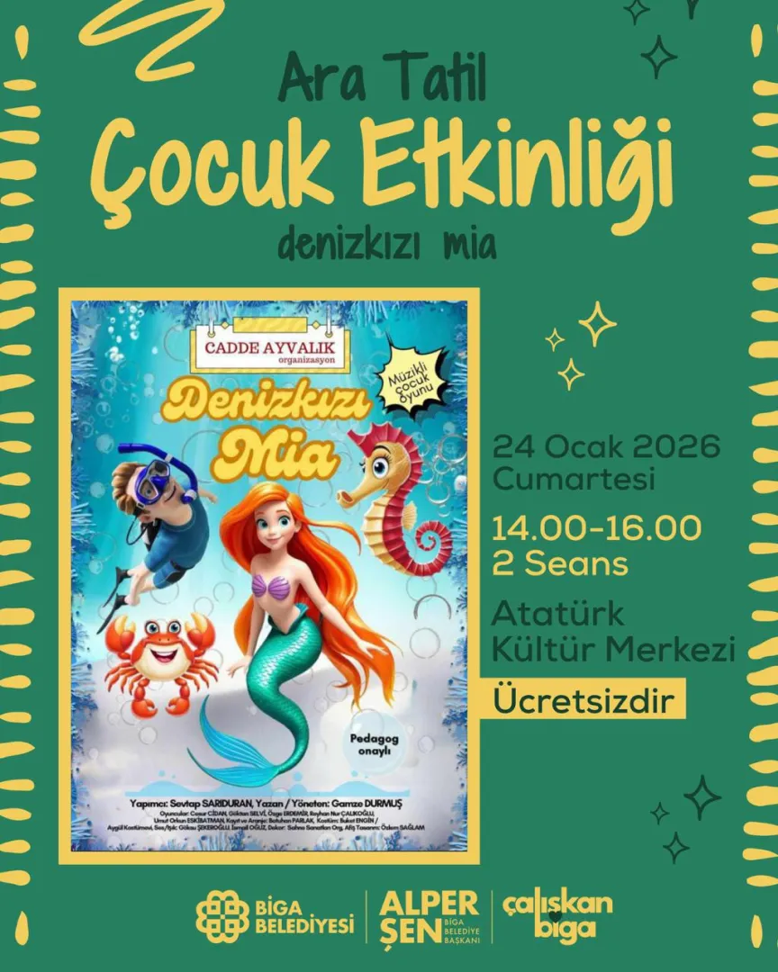 Denizkızı Mia ( Çocuk Etkinliği )