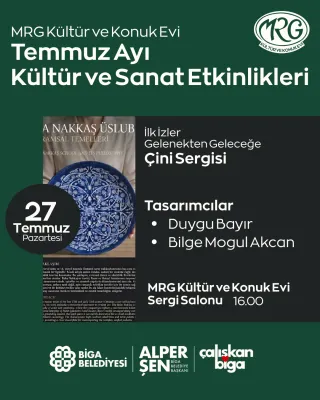 Gelenekten Geleceğe: "İlk İzler" Çini Sergisi