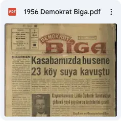 Eskiden Biga