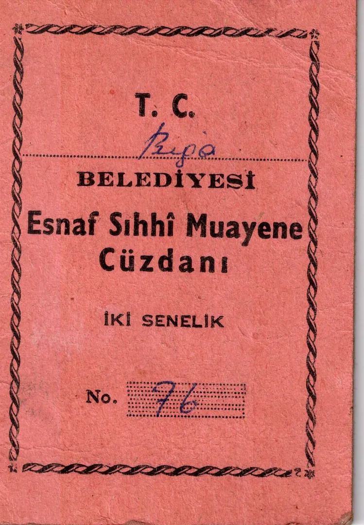 Bir Dönemin Tanığı: 1972 Biga’sında Esnafın Sağlık Cüzdanı