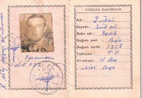 Bir Dönemin Tanığı: 1972 Biga’sında Esnafın Sağlık Cüzdanı - Fotoğraf 1
