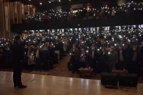 Abdurrahman Uzun’a Biga’da Yoğun İlgi