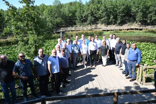 Biga Belediye Meclis Toplantısı Nilüfer Gölü’nde Yapıldı
