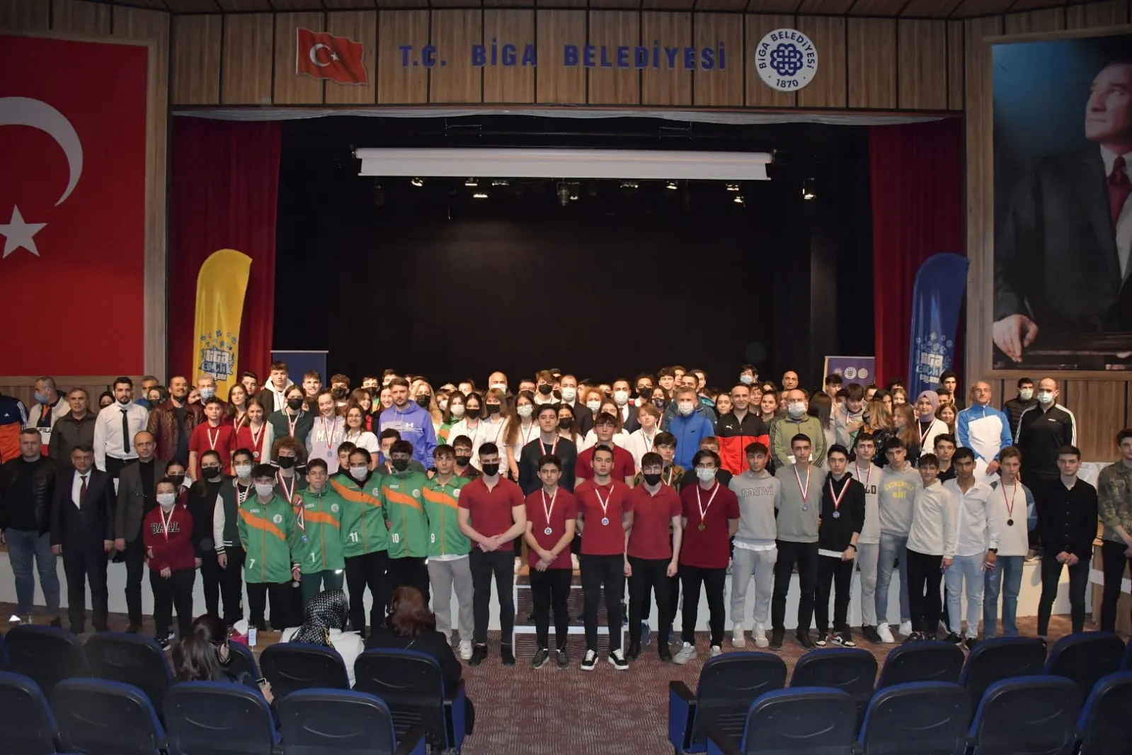 Biga Gençlik Oyunları’nda Muhteşem Son