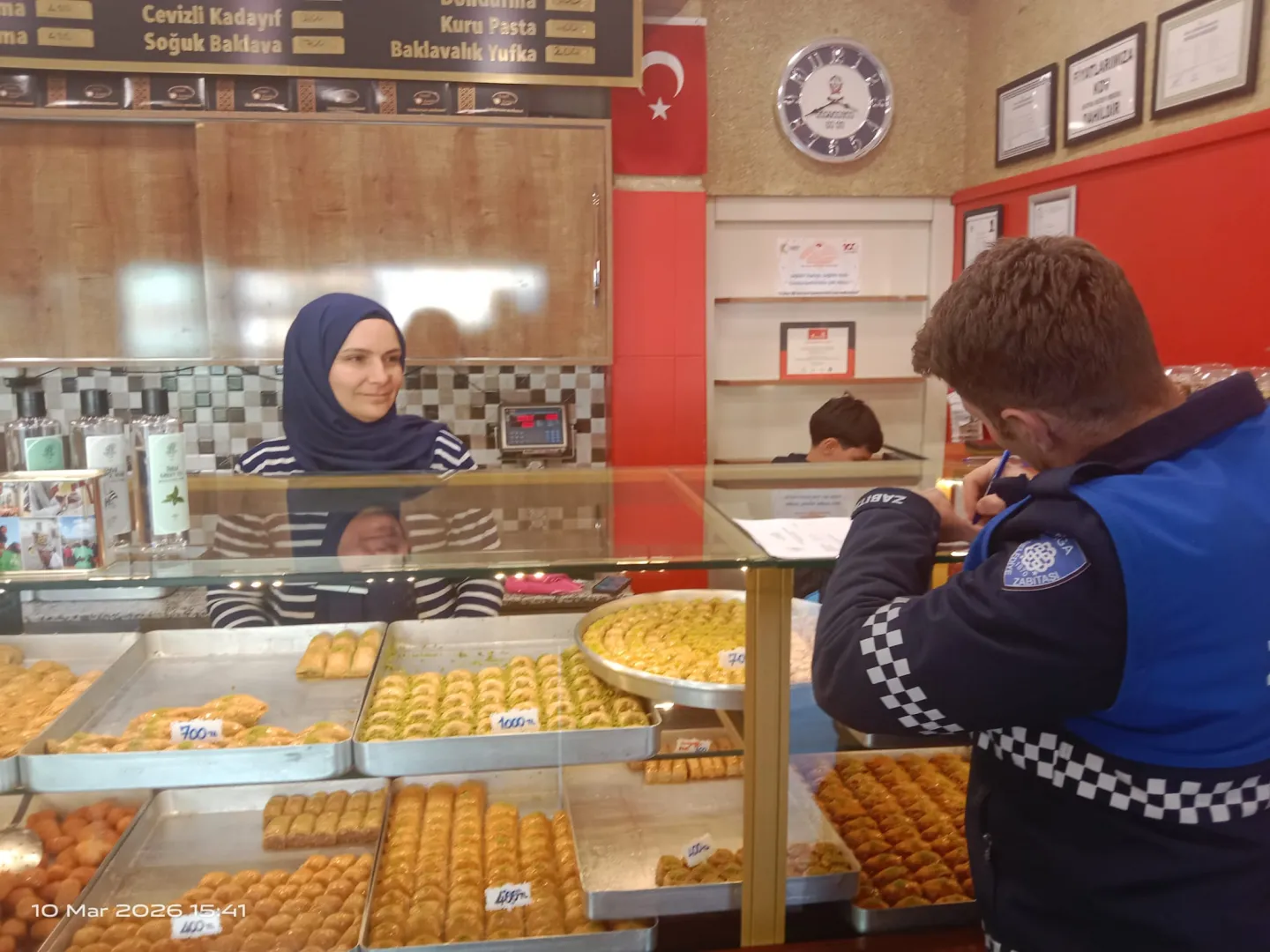 Biga’da Sofraların Tatlı Telaşına "Zabıta" Güvencesi