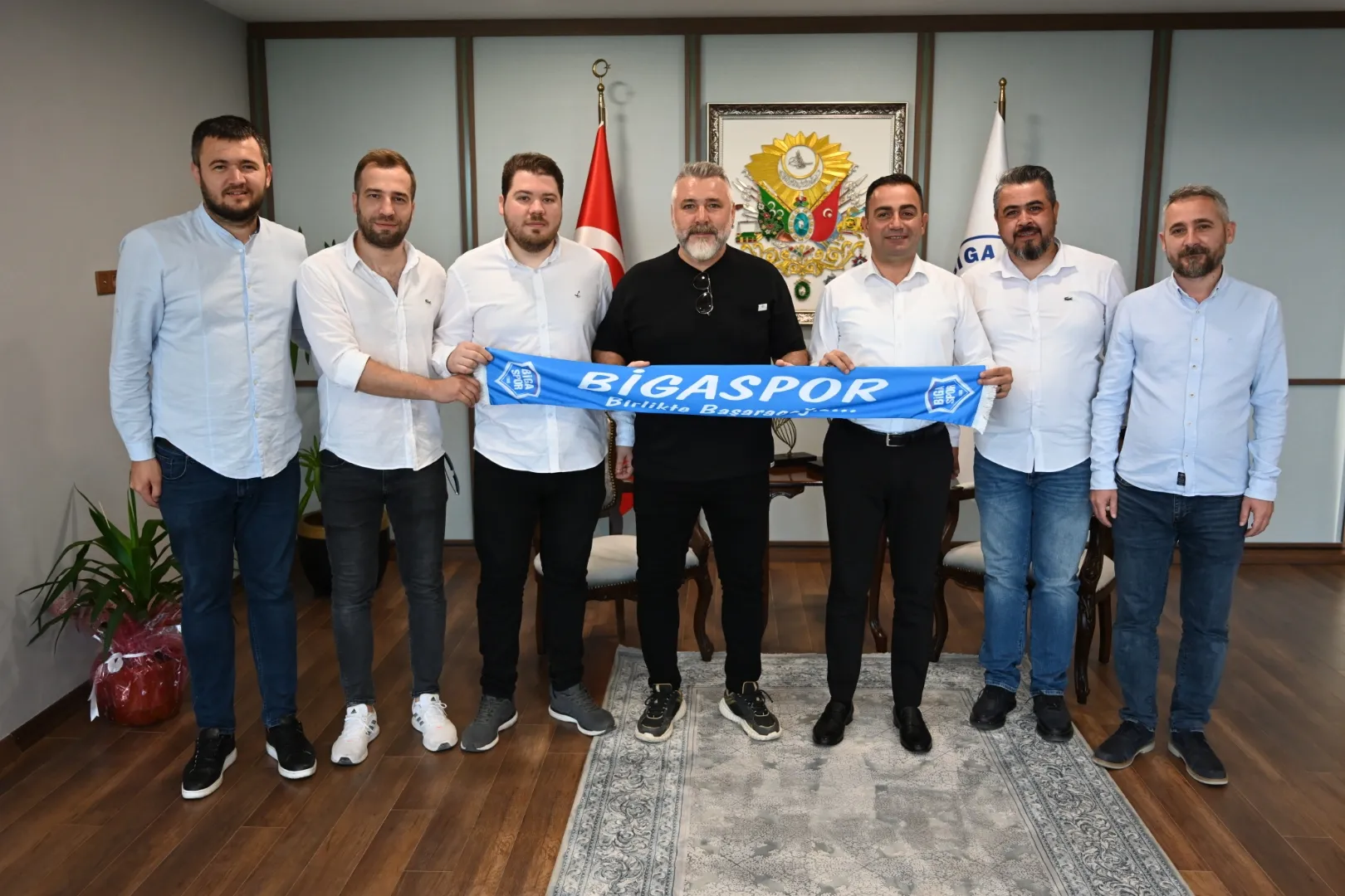 Bigaspor'dan Başkan Erdoğan'a Ziyaret