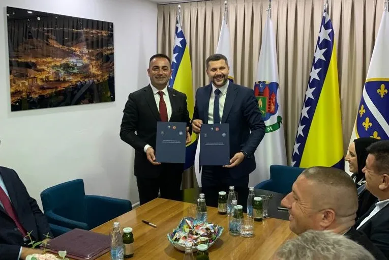 Bosna ile Biga Arasında Kardeşlik Bağları Güçleniyor