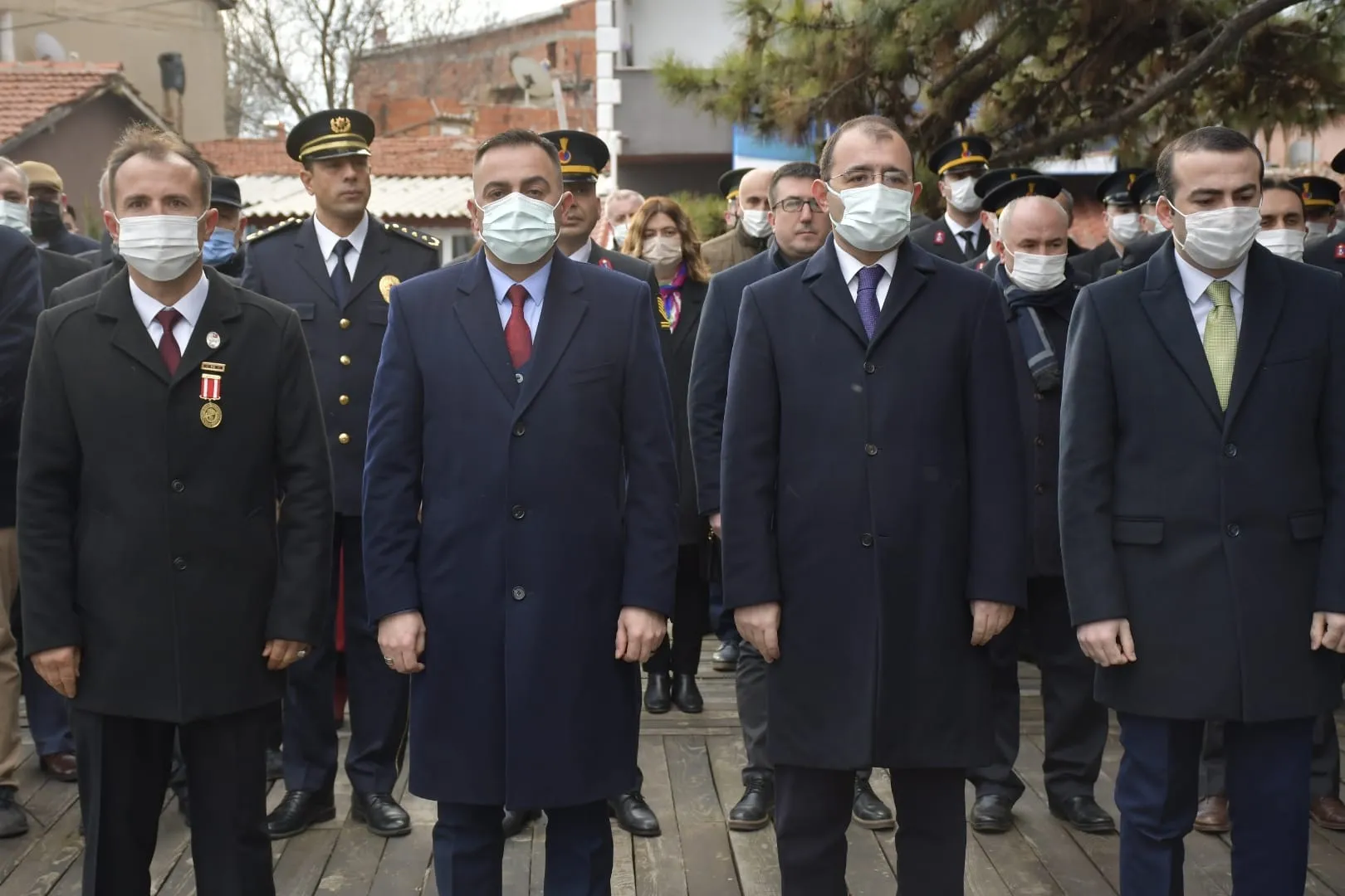 Çanakkale Zaferi Çelenk Sunma Töreni ile Kutlandı
