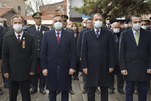 Çanakkale Zaferi Çelenk Sunma Töreni ile Kutlandı