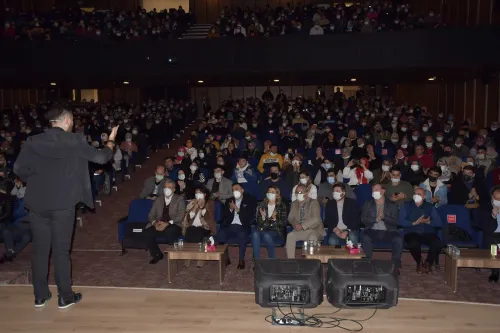 Abdurrahman Uzun’a Biga’da Yoğun İlgi - Fotoğraf 1