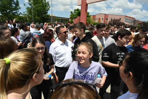 Başkan Erdoğan Öğrencilerin Sınav Heyecanını Paylaştı - Fotoğraf 1