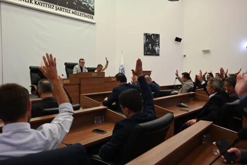 Biga Belediye Meclisi Kasım Ayı Olağan Toplantısı, Belediye Başkanımız Alper Şen’in başkanlığında gerçekleştirildi. - Fotoğraf 2