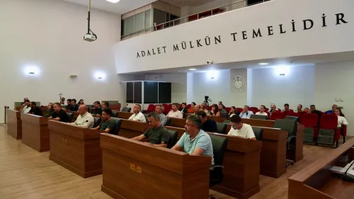 Biga Belediyesi Meclisi Kasım Ayı Olağan Birleşimi Belediye Başkanımız Alper Şen başkanlığında gerçekleştirildi. - Fotoğraf 2