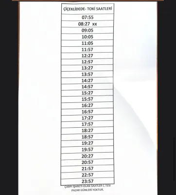 BİGA BELEDİYESİ S.S.76 NO.LU BİGA ŞEHİRİÇİ MİNİBÜSLERİNİN KIŞ UYGULAMASI GÜZERGAHLARI VE KALKIŞ SAATLERİ - Fotoğraf 5