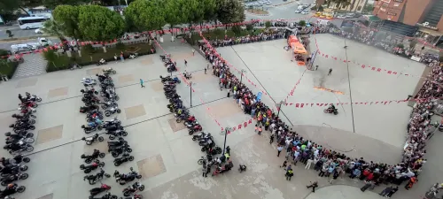 Biga Motosiklet Festivaline Damga Vuran Anlar - Fotoğraf 3