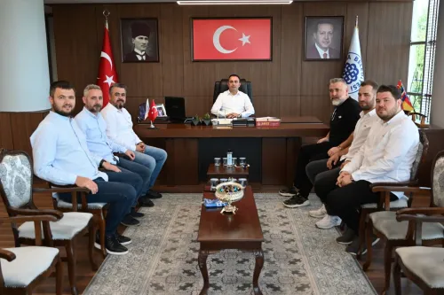 Bigaspor'dan Başkan Erdoğan'a Ziyaret - Fotoğraf 1