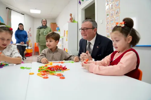 Eğitime Yatırım, Geleceğe Güven: Cumhuriyet Kreşi Açıldı - Fotoğraf 8