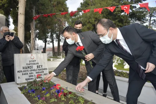 Köprülülü Hamdi Bey Şehit Edilişinin 102. Yılında Anıldı - Fotoğraf 2