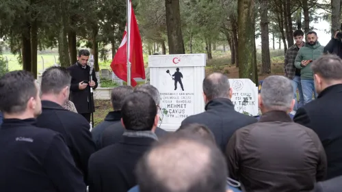 Mehmet Çavuş, Biga’da Dualarla Anıldı - Fotoğraf 1