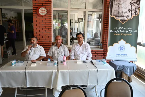 Mustafa Münip Efendi Dualarla Anıldı - Fotoğraf 1